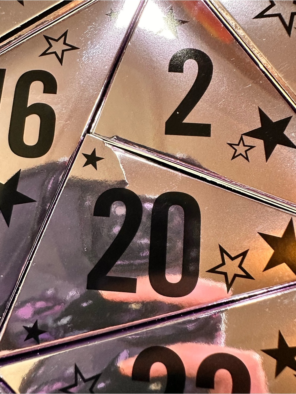 MAC • Stars For Days 2019 Limited Edition Advent Calendar Lavender Glitter Box - Picture 11 of 17